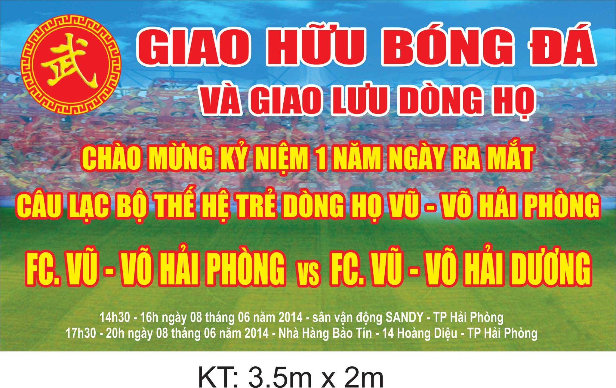 Mot nam fc vu vo hai phong