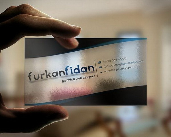 card visit trong suot 06
